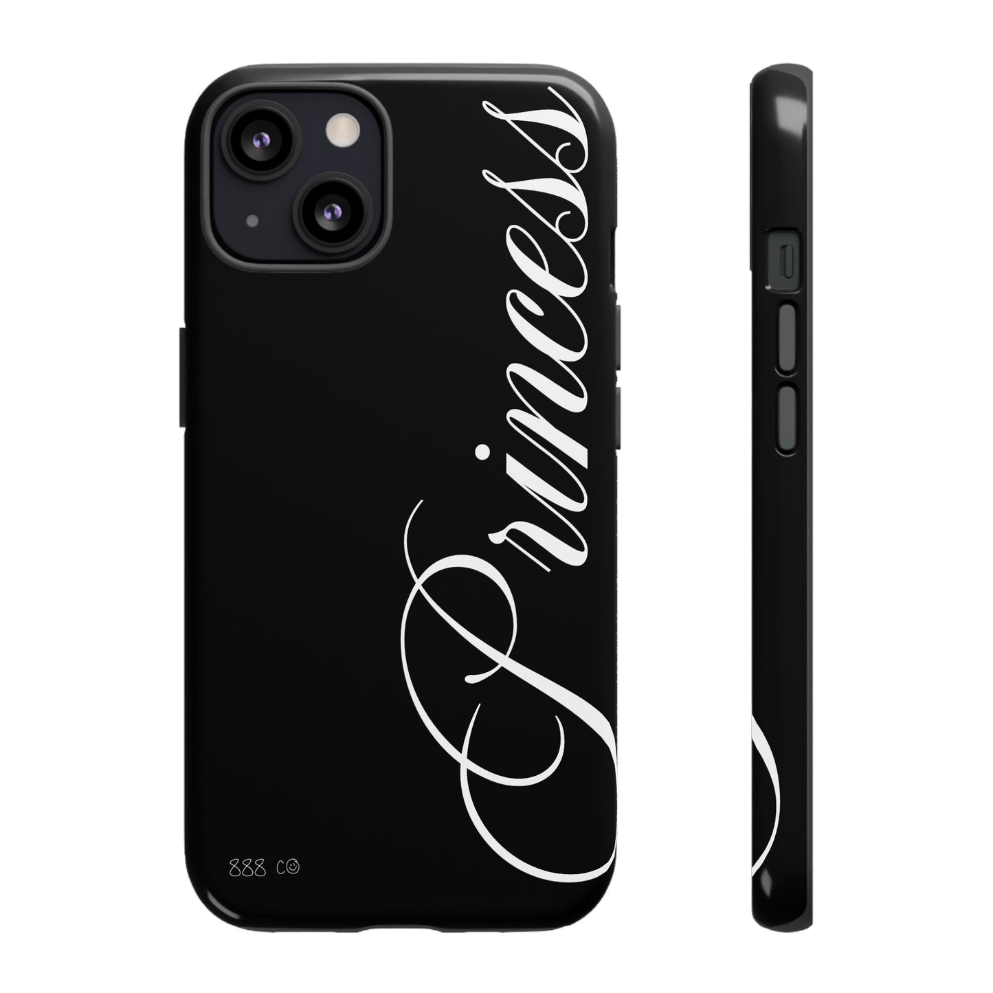 "PRINCESS" ☆ black ☆ protective phone case