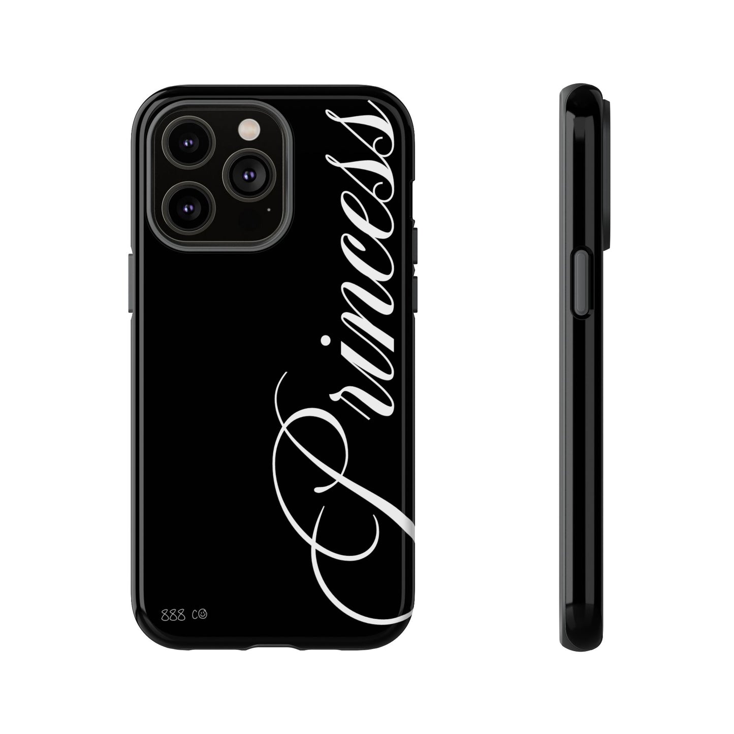 "PRINCESS" ☆ black ☆ protective phone case