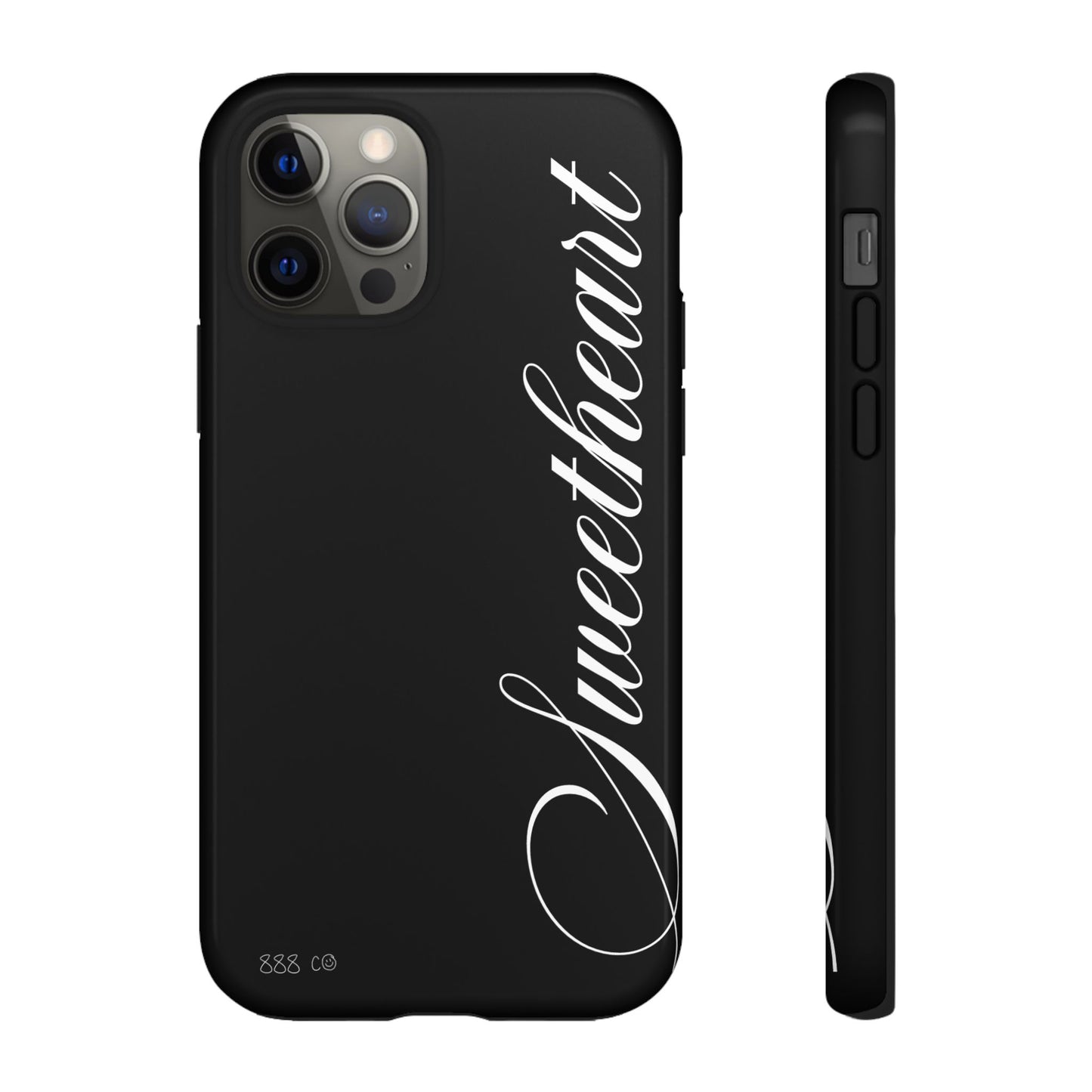"SWEETHEART" ☆ black ☆ protective phone case