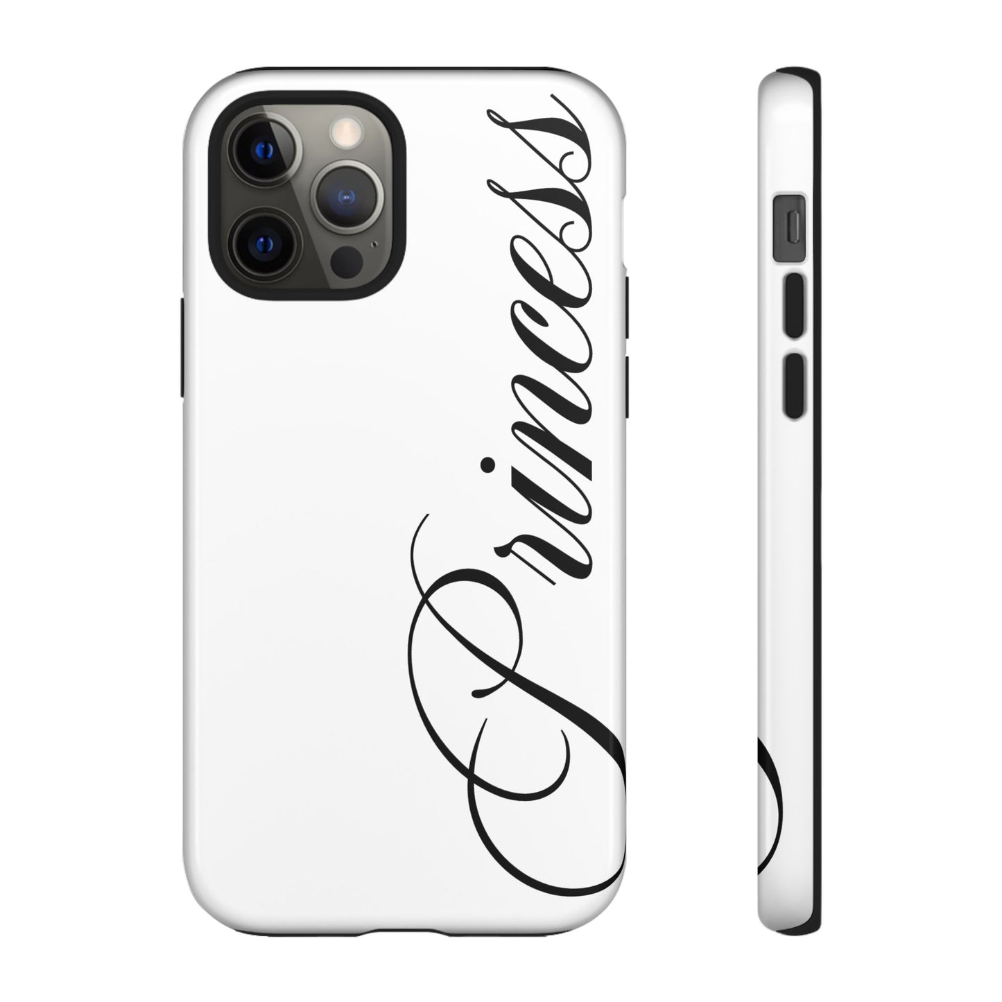 "PRINCESS" ☆ white ☆ protective phone case