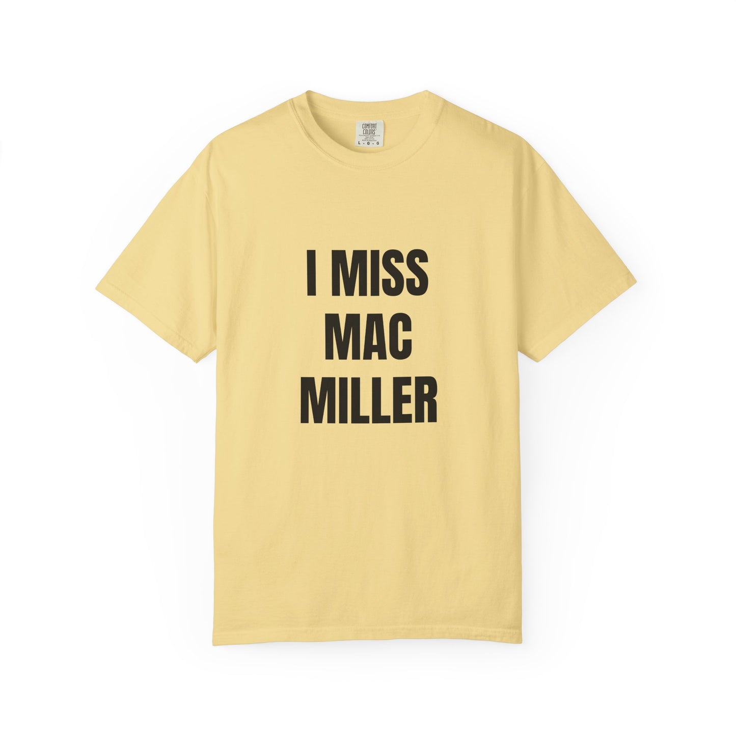 "i miss mac miller"  ☆ unisex t-shirt/mac miller merch