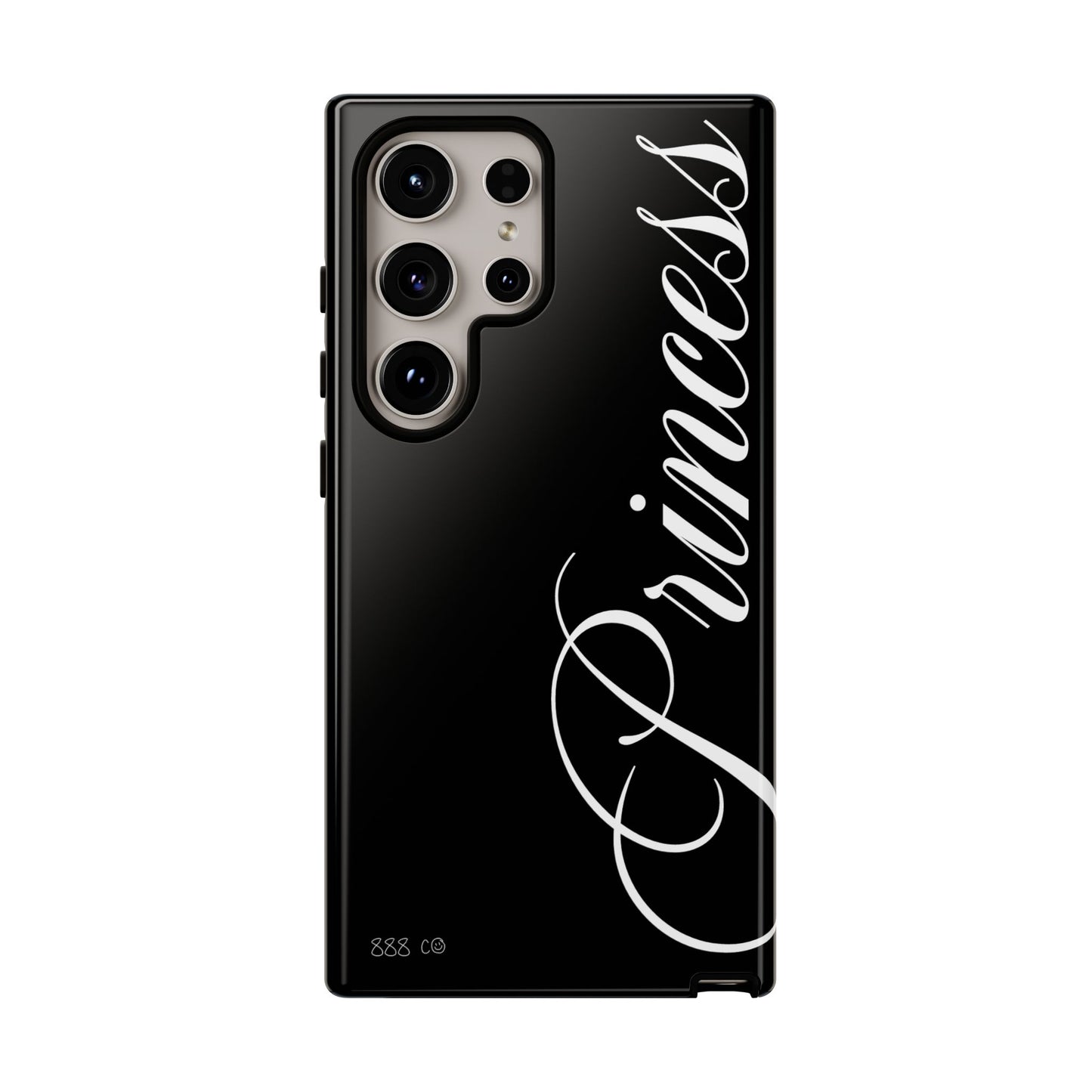 "PRINCESS" ☆ black ☆ protective phone case