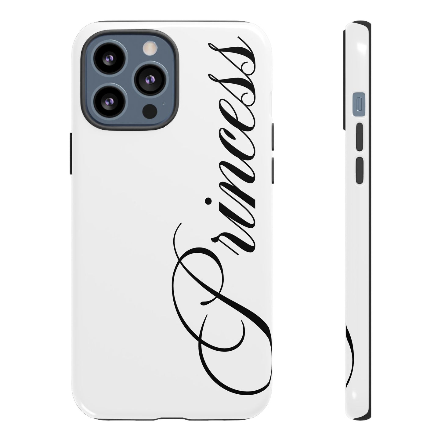 "PRINCESS" ☆ white ☆ protective phone case