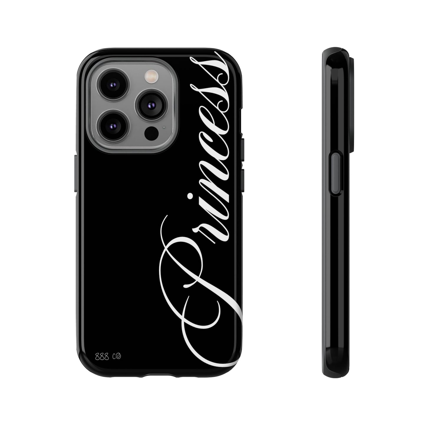 "PRINCESS" ☆ black ☆ protective phone case