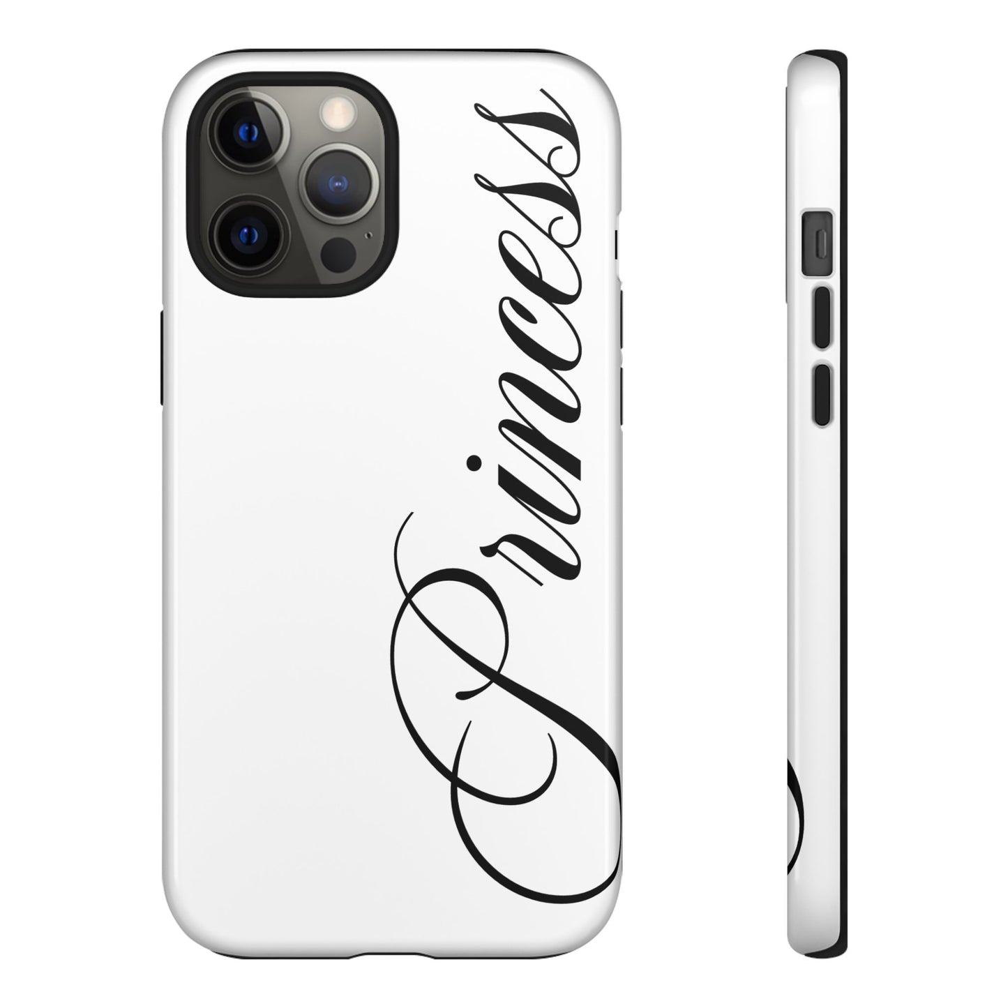 "PRINCESS" ☆ white ☆ protective phone case