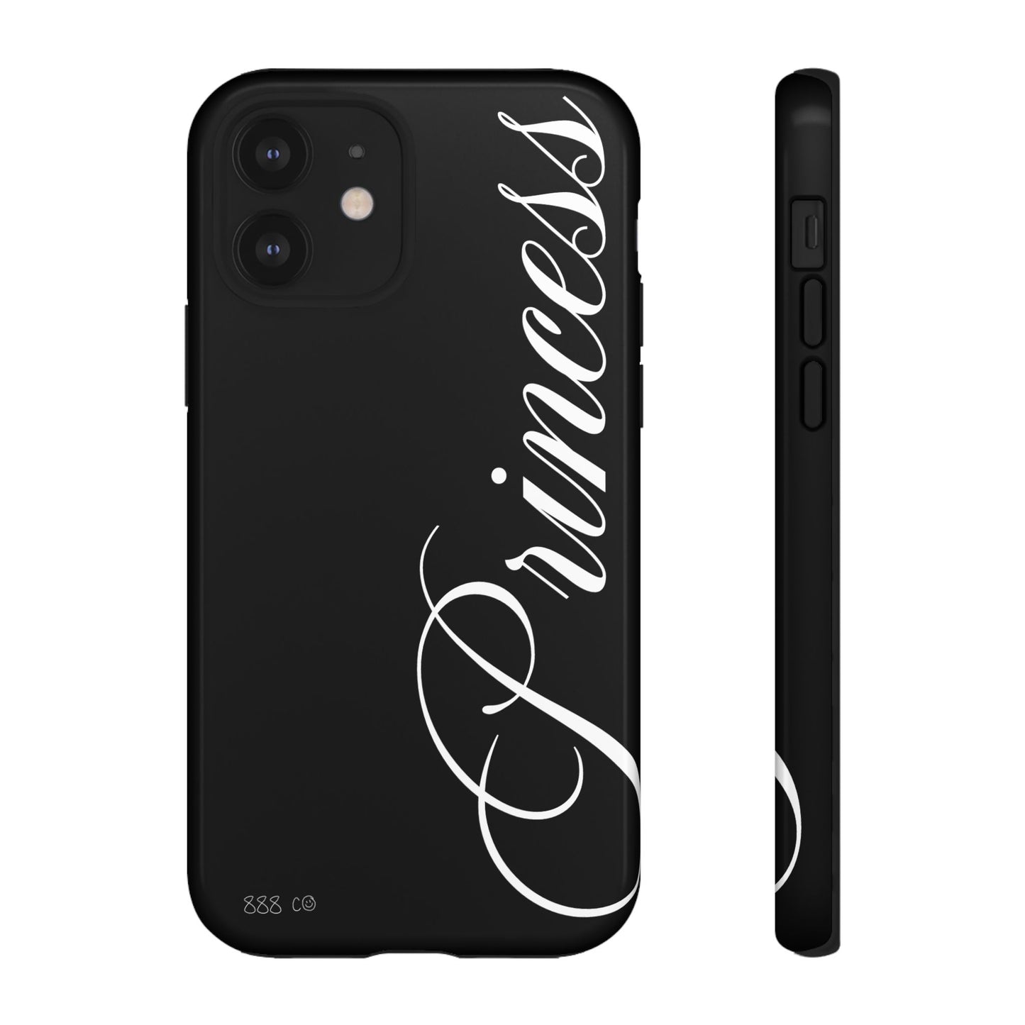 "PRINCESS" ☆ black ☆ protective phone case