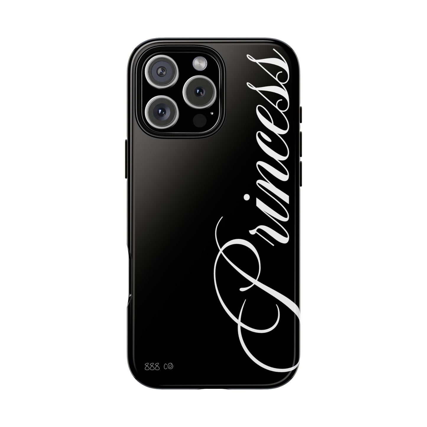 "PRINCESS" ☆ black ☆ protective phone case