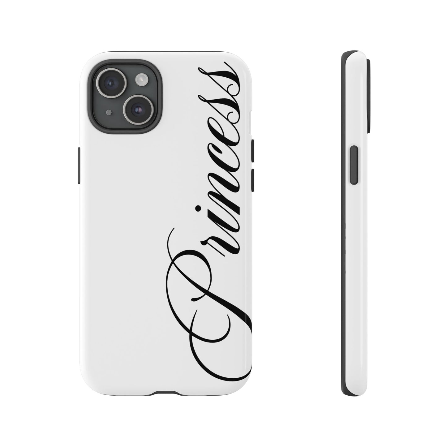 "PRINCESS" ☆ white ☆ protective phone case
