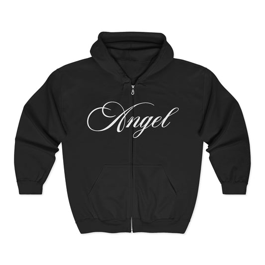 "ANGEL" zip hoodie