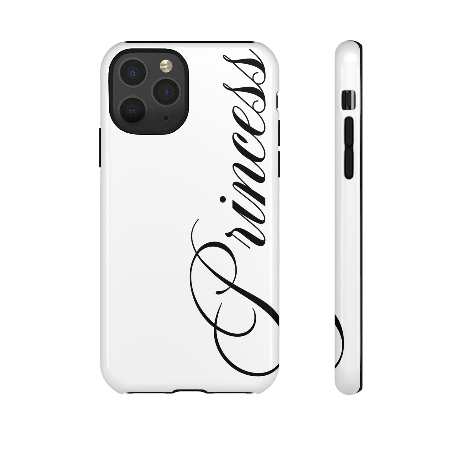"PRINCESS" ☆ white ☆ protective phone case