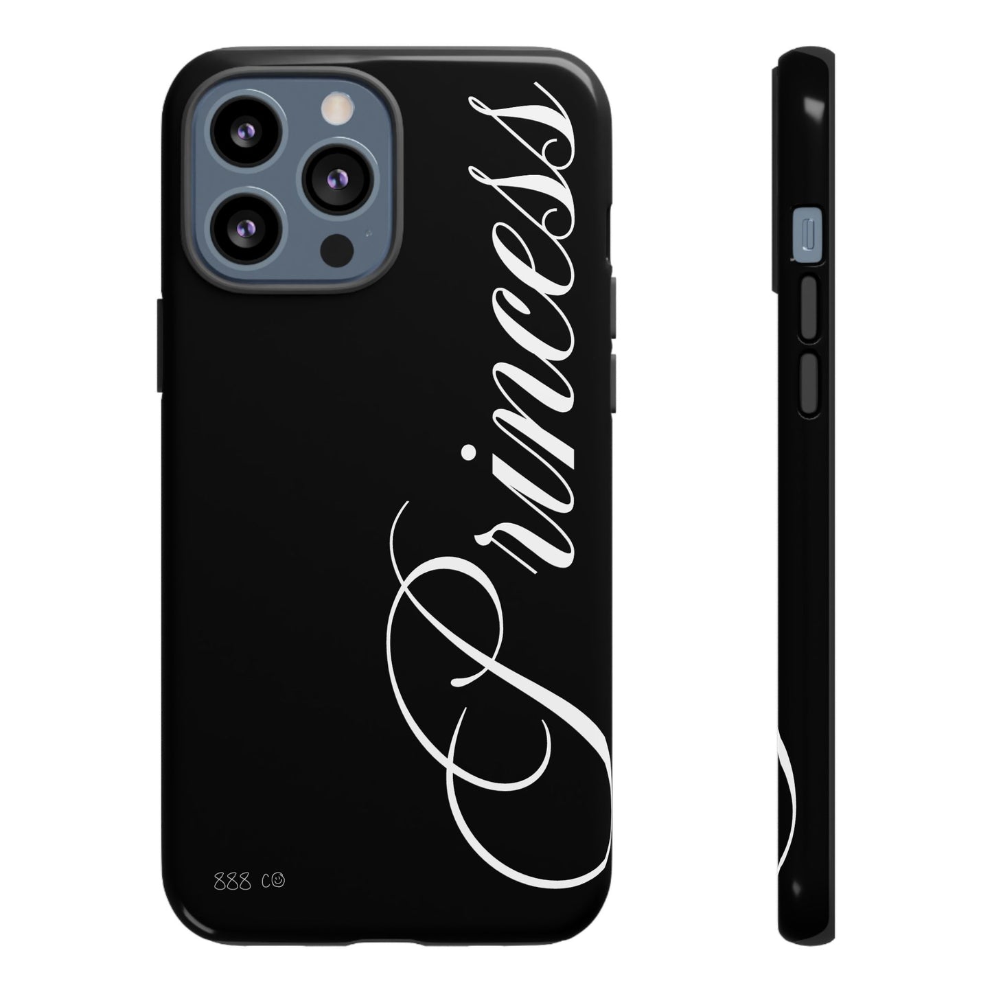 "PRINCESS" ☆ black ☆ protective phone case
