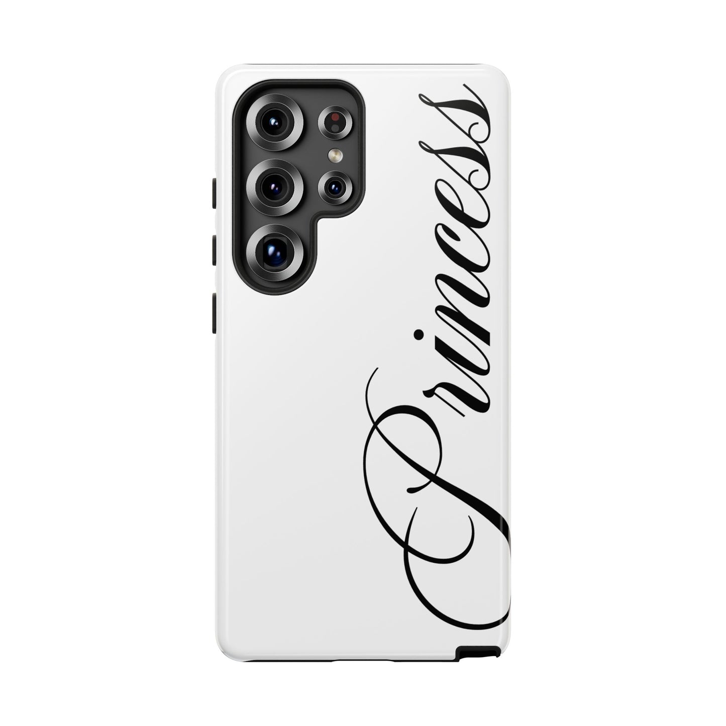 "PRINCESS" ☆ white ☆ protective phone case