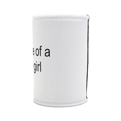 "MORE OF A WEED GIRL" ☆ white ☆ stubby cooler