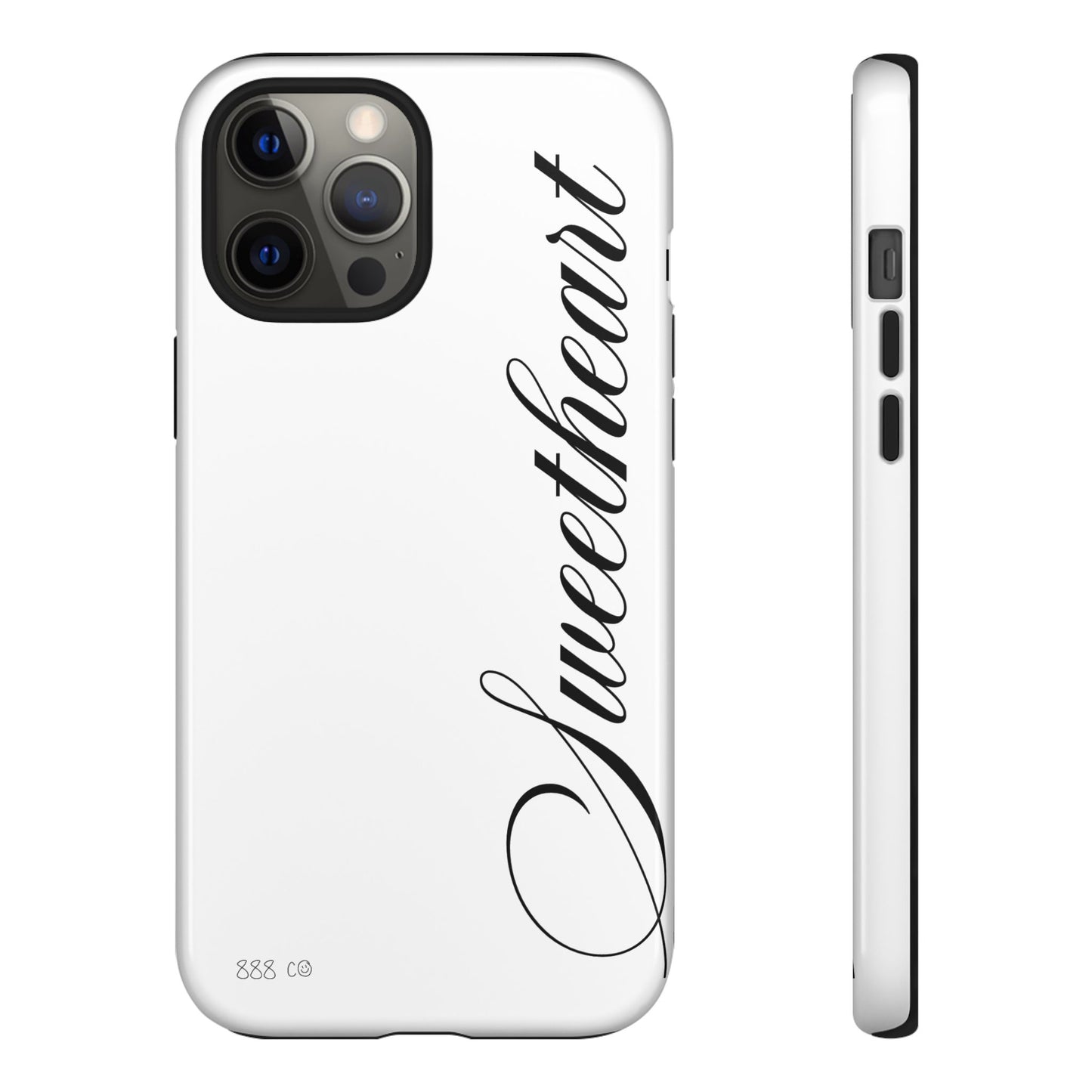 "SWEETHEART" ☆ white ☆ protective phone case