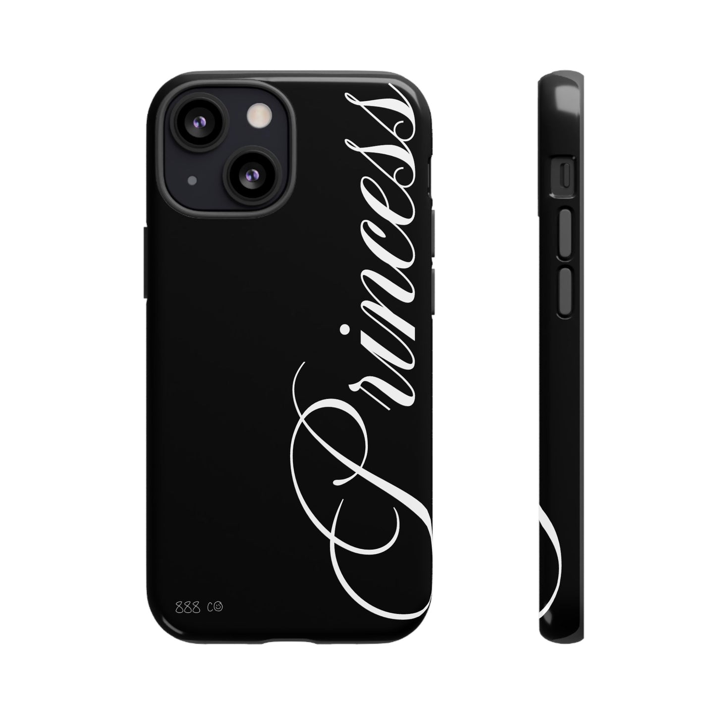 "PRINCESS" ☆ black ☆ protective phone case