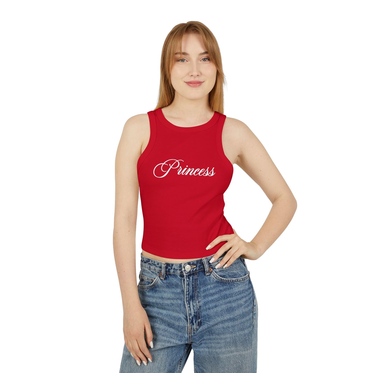 "PRINCESS" racerback tank top