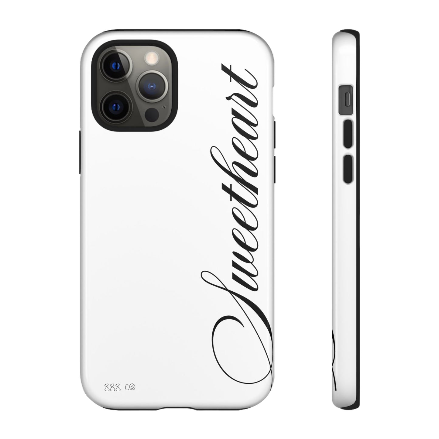 "SWEETHEART" ☆ white ☆ protective phone case