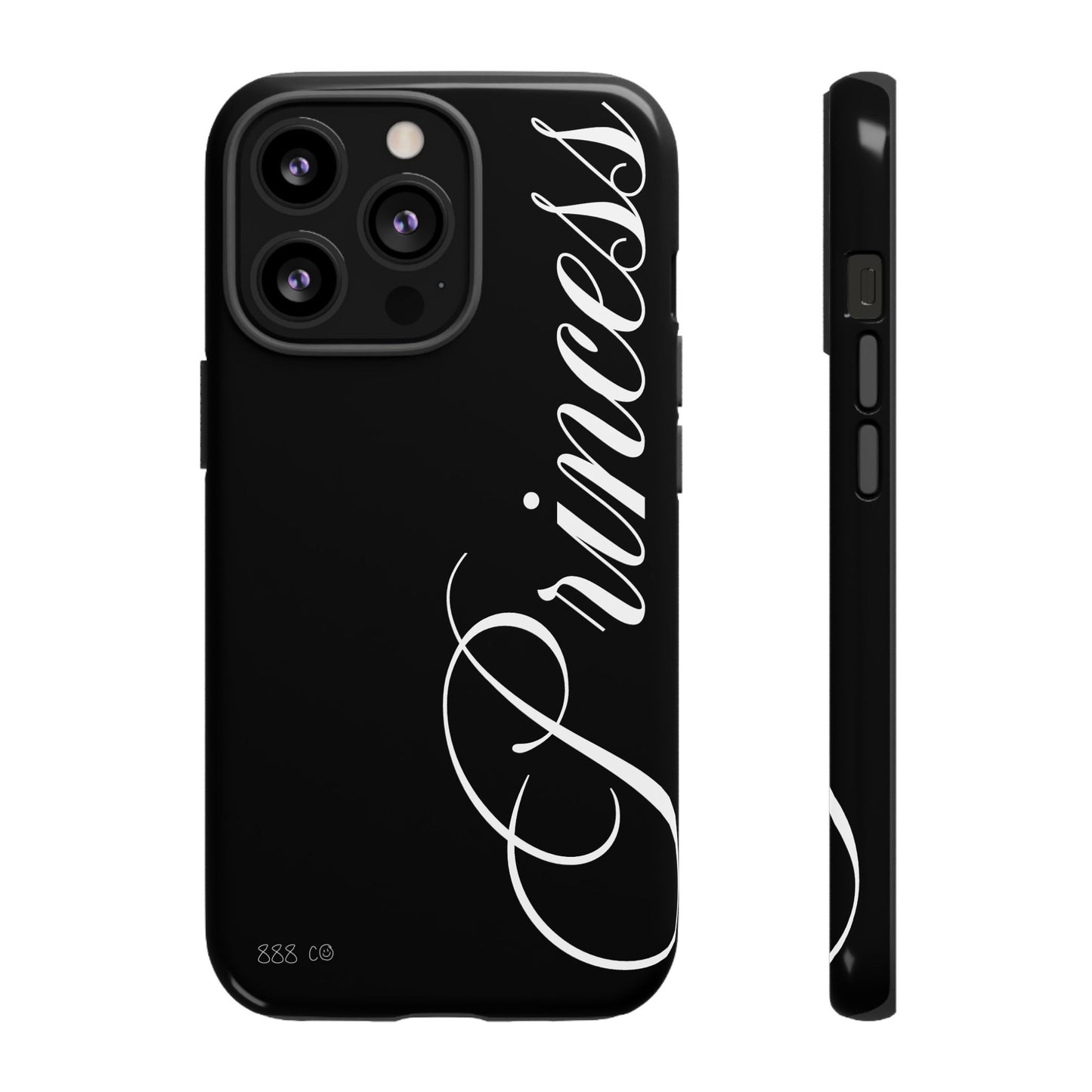 "PRINCESS" ☆ black ☆ protective phone case